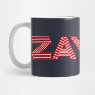 Retro Zayre Department Store Neon Mug